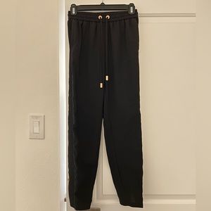 Ted Baker London black jogger pants, size 0